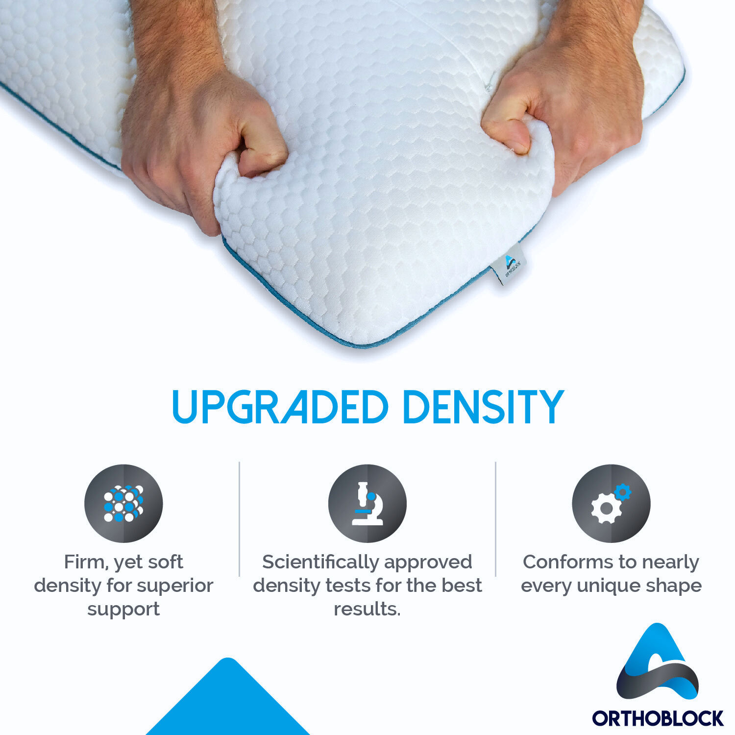 OrthoBlock Memory Foam Pillow